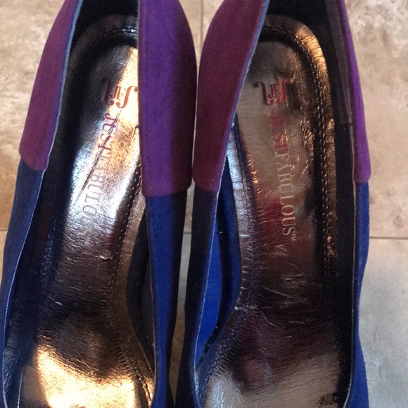 Just Fab Color-Block Stilettos - Picture 7 of 7